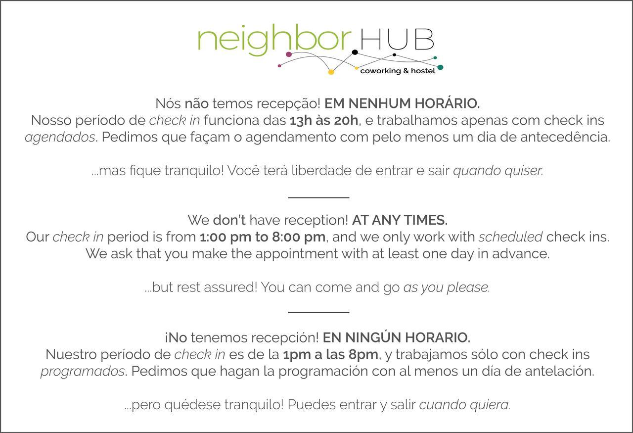 Neighborhub Hostel E Coliving São Paulo Exteriör bild